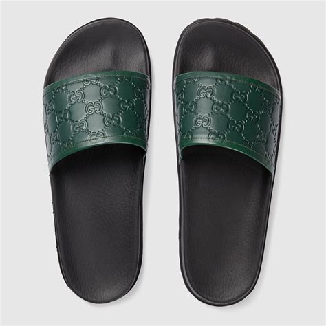 mens gucci sliders uk|gucci inspired men's slides.